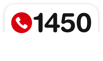 Logo 1450 Die Rund-um-die-Uhr-Gesundheitsberatung